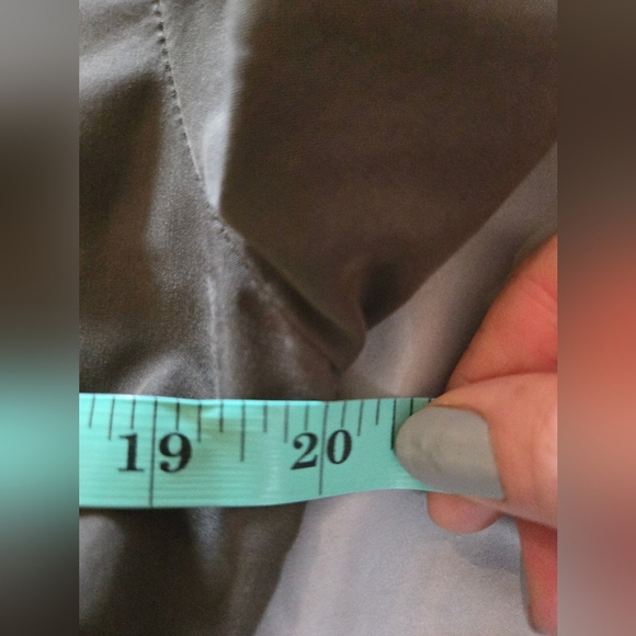 Divided | Dark Kaki Jacket with Rolled Sleeves and Drawstring Waist, Size 8 - Picture 8 of 9